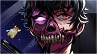 One of the most distinguishable voices on the internet, Corpse Husband (Art via balderdash94123/Twitter)